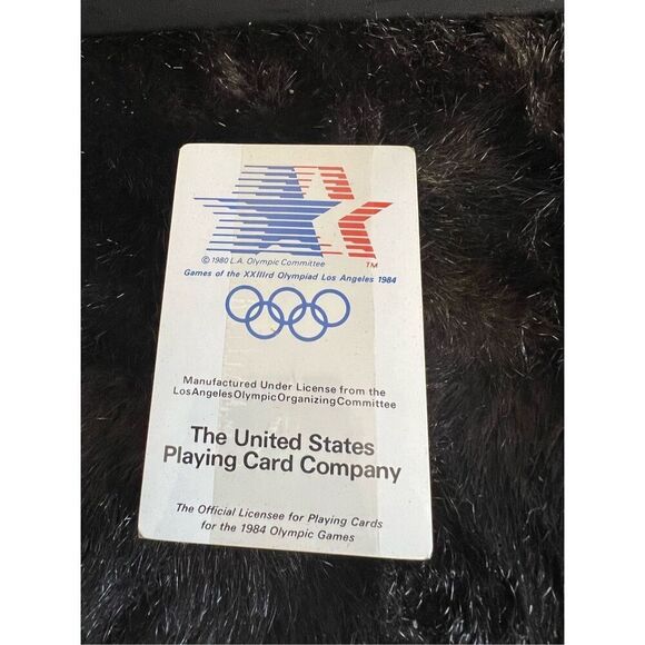 1984 Olympics Playing Card Set Two Packs Limited Edition Set Olympiad Gold Mint - Picture 7 of 9